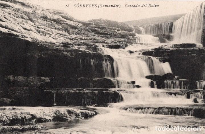 Postales: cobreces. 18 cascada del bolao - Foto 1