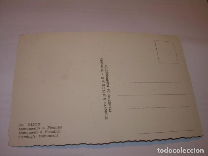 Postales: ANTIGUA POSTAL.....GIJON. - Foto 2