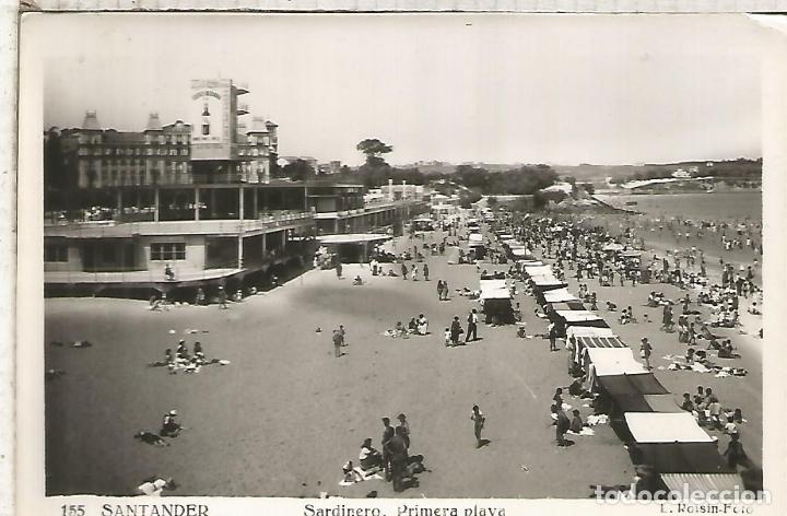 Postales: SANTANDER SARDINERO SIN ESCRIBIR - Foto 1
