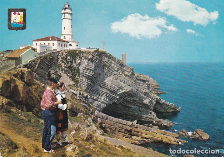 Postales: santander, faro de cabo mayor - Foto 1