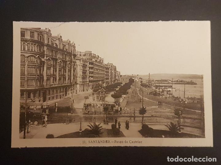 Postales: SANTANDER PASEO DE CASTELAR - Foto 1