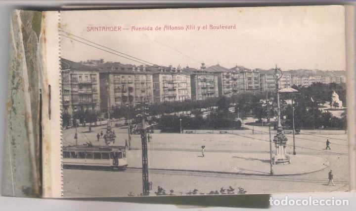 Postales: BLOCK DE 14 POSTALES RECUERDO DE SANTANDER . - Foto 2