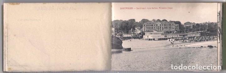 Postales: BLOCK DE 14 POSTALES RECUERDO DE SANTANDER . - Foto 4