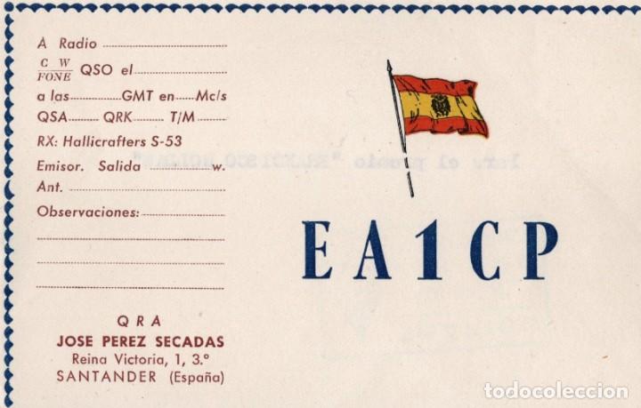 Postales: santander. radio aficionado - Foto 1