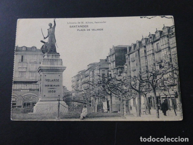 Postales: SANTANDER PLAZA DE VELARDE - Foto 1