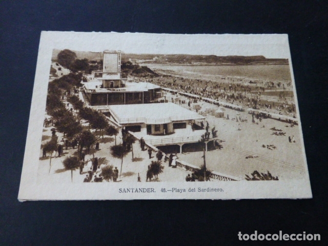 Postales: SANTANDER PLAYA DEL SARDINERO - Foto 1