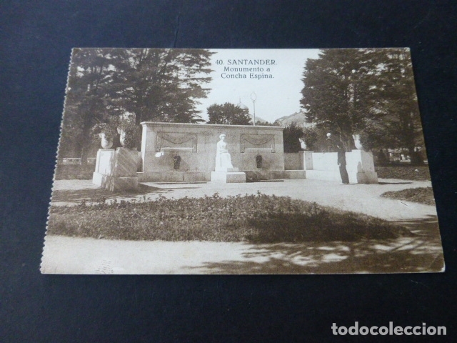 Postales: SANTANDER MONUMENTO A CONCHA ESPINA - Foto 1