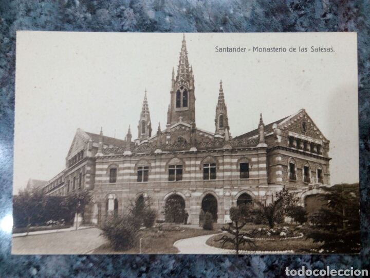 Postales: Postal de Santander. Monasterio de las Salesas. - Foto 1