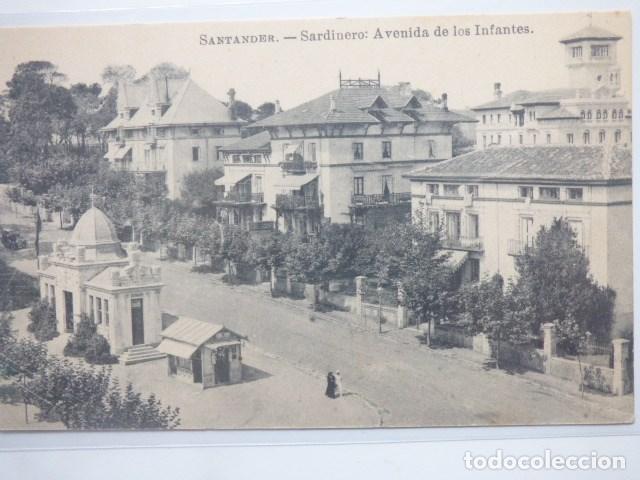 Postales: SANTANDER , AVENIDA DE LOS INFANTES - Foto 1