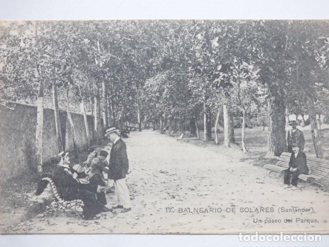 Postales: SANTANDER , BALNEARIO DE SOLARES - Foto 1