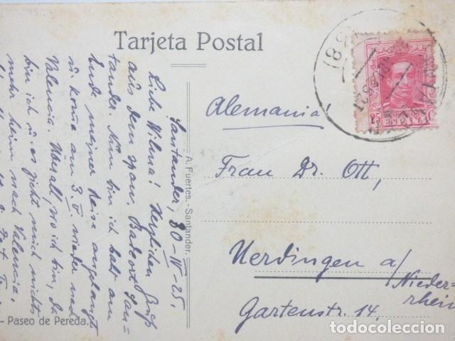 Postales: santander , paseo de pereda - Foto 2