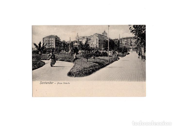 Postales: SANTANDER.(CANTABRIA).- PLAZA DE VELARDE. - Foto 1