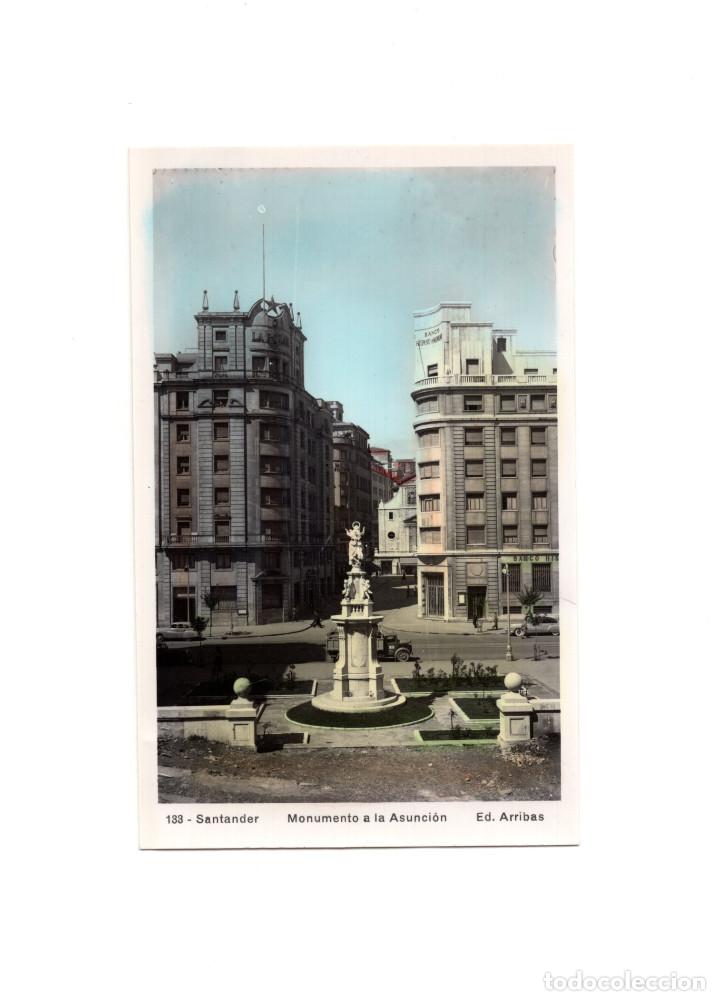 Postales: SANTANDER.(CANTABRIA).- MONUMENTO A LA ASUNCI&Oacute;N. - Foto 1