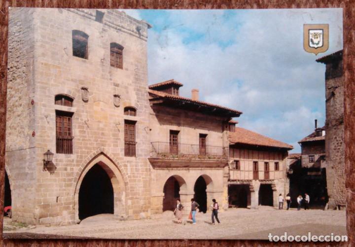 Postales: SANTILLANA DEL MAR - TORRE DE LOS BORJA - Foto 1