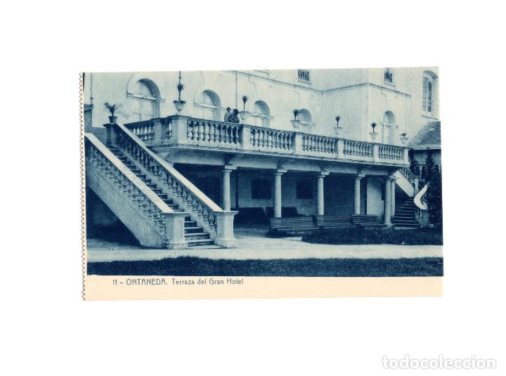 Postales: ONTANEDA.(SANTANDER).- TERRAZA DEL GRAN HOTEL. - Foto 1