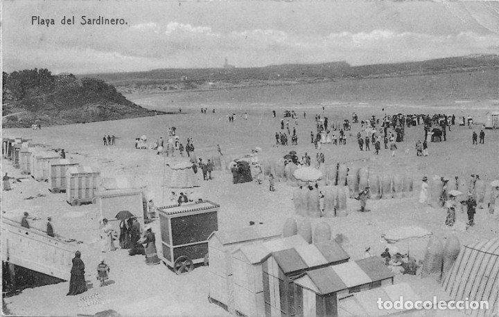 Postales: PLAYA DEL SARDINERO - Foto 1