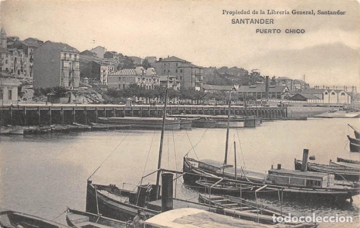 Postales: SANTANDER.- PUERTO CHICO - Foto 1