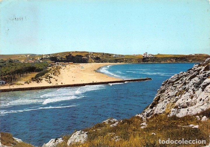 Postales: SUANCES (TORRELAVEGA).- R&Iacute;A Y PLAYA - Foto 1