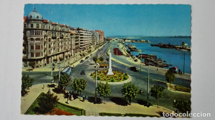 Postales: POSTAL SANTANDER, CALLE DE CASTELAR - Foto 1