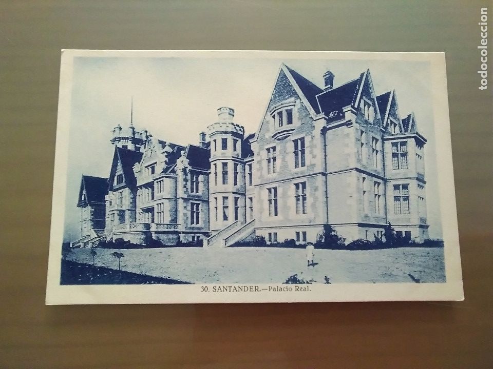 Postales: POSTAL SANTANDER PALACIO REAL - Foto 1