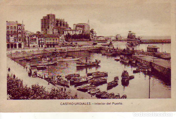 Postales: CASTRO-URDIALES INTERIOR DEL PUERTO - Foto 1