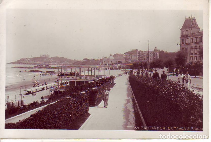 Postales: SANTANDER ENTRADA A PIQUIO - Foto 1