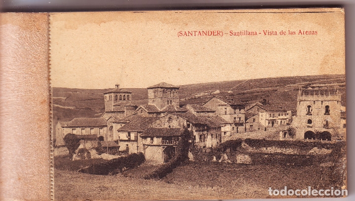 Postales: SANTILLANA DEL MAR . CARNET CON 15 POSTALES - Foto 2
