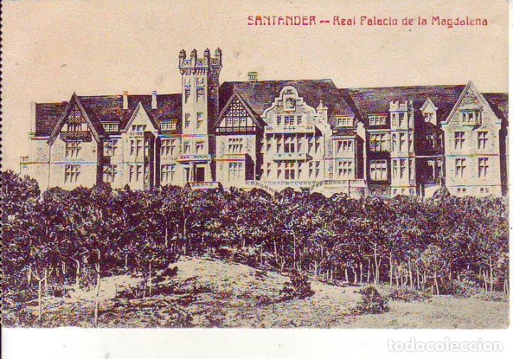 Postales: SANTANDER - REAL PALACIO DE LA MAGDALENA - Foto 1