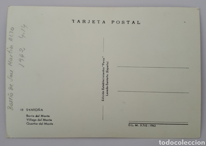 Postales: 18 SANTO&Ntilde;A. Barrio del Monte - Foto 2