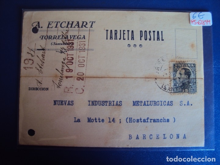 Postales: (PS-61894)POSTAL DE TORRELAVEGA-A.ETCHART - Foto 1