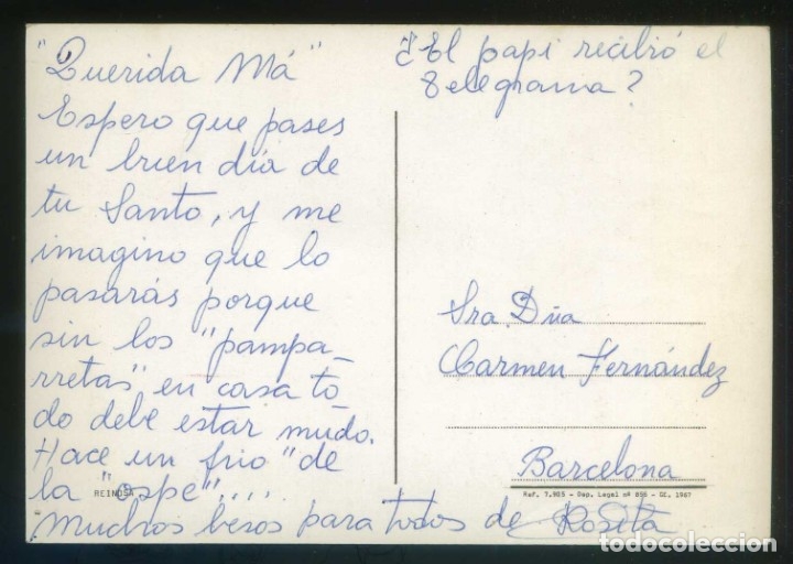Postales: Reinosa. Escrita. - Foto 2