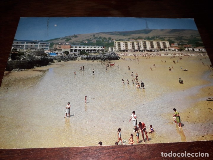 Postales: N&ordm; 12116 POSTAL ISLA CANTABRIA LA PLAYA - Foto 1