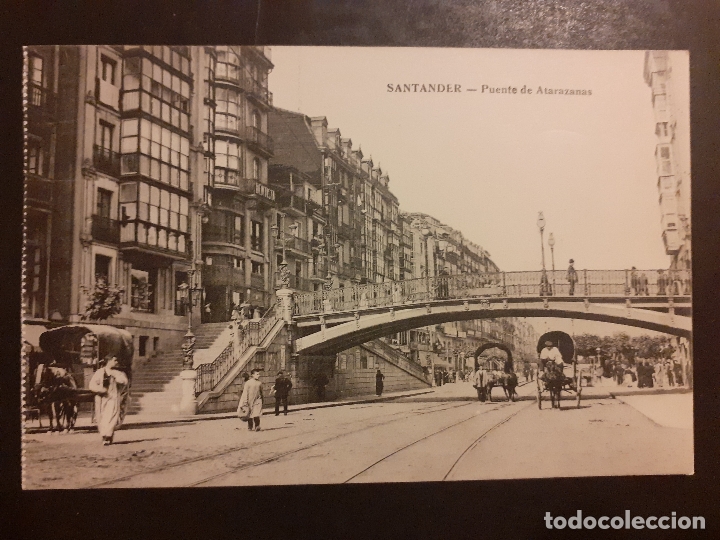 Postales: SANTANDER PUENTE DE ATARAZANAS - Foto 1