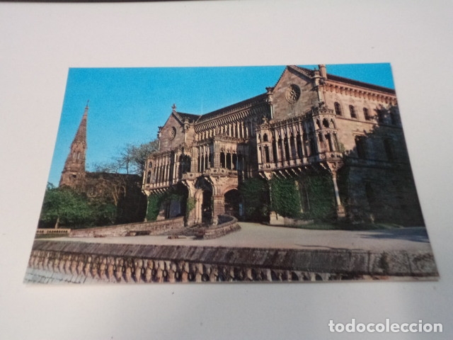Postales: CANTABRIA - POSTAL COMILLAS - PALACIO DEL MARQU&Eacute;S DE COMILLAS - Foto 1