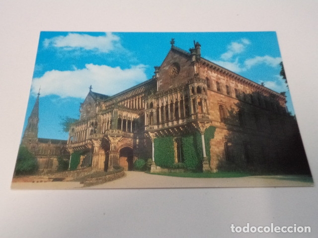 Postales: CANTABRIA - POSTAL COMILLAS - PALACIO DEL MARQU&Eacute;S DE COMILLAS - Foto 1