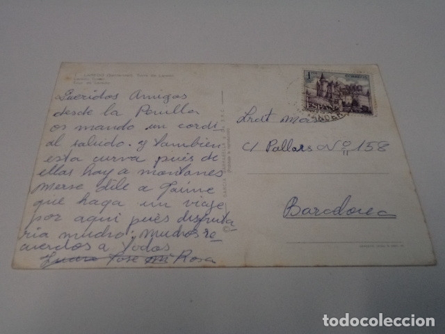 Postales: CANTABRIA - POSTAL LAREDO - TORRE DE LAREDO - Foto 2
