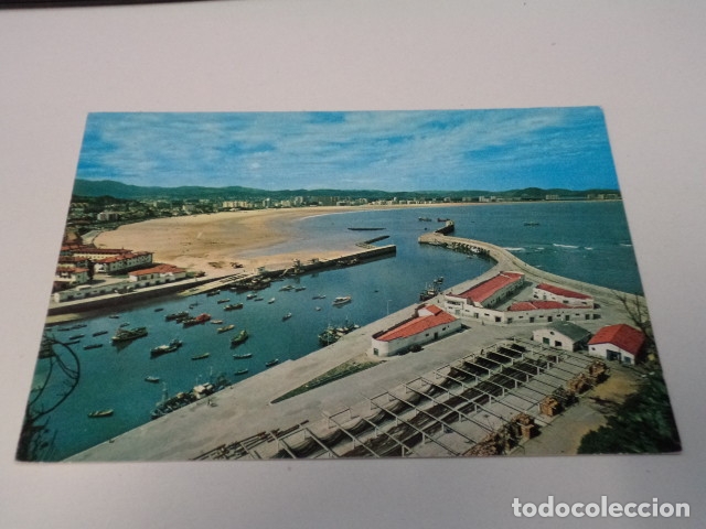 Postales: CANTABRIA - POSTAL LAREDO - PUERTO Y PLAYA - Foto 1