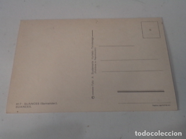 Postales: CANTABRIA - POSTAL SUANCES - Foto 2