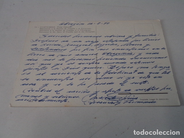Postales: CANTABRIA - POSTAL SANTANDER - PE&Ntilde;A CABARGA - Foto 2