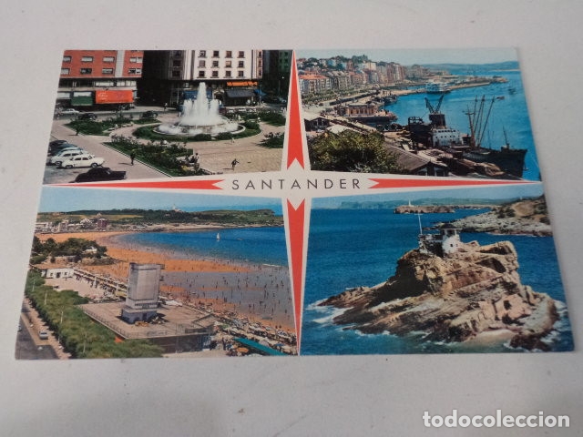 Postales: CANTABRIA - POSTAL SANTANDER - BELLEZAS DE LA CIUDAD - Foto 1