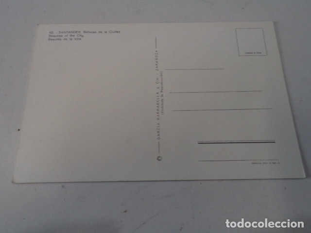 Postales: CANTABRIA - POSTAL SANTANDER - BELLEZAS DE LA CIUDAD - Foto 2
