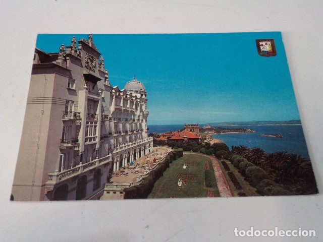 Postales: CANTABRIA - POSTAL SANTANDER - HOTEL REAL - Foto 1