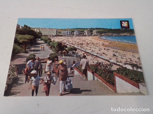 Postales: CANTABRIA - POSTAL SANTANDER - PLAYA DE CASTA&Ntilde;EDA - Foto 1