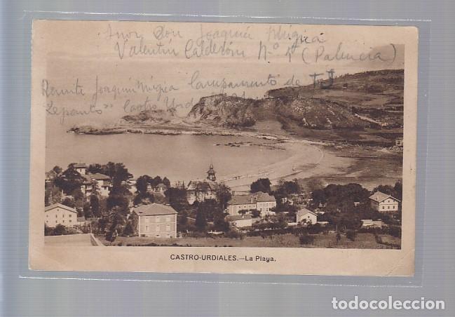 Postales: CASTRO URDIALES (CANTABRIA).- LA PLAYA - Foto 1