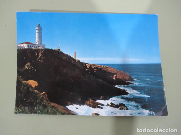 Postales: Santander - Faro Cabo Mayor y Costa - Circulada - Foto 1