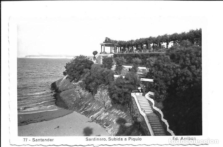 Postales: POSTAL DE SANTANDER -  SUBIDA A PIQUIO - SIN  CIRCULAR - Foto 1