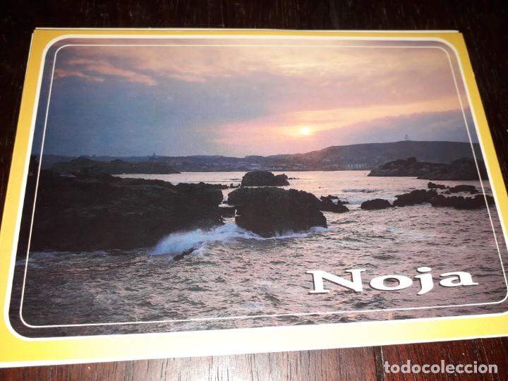 Postales: N&ordm; 34298 POSTAL NOJA CANTABRIA RIS ATARDECER - Foto 1