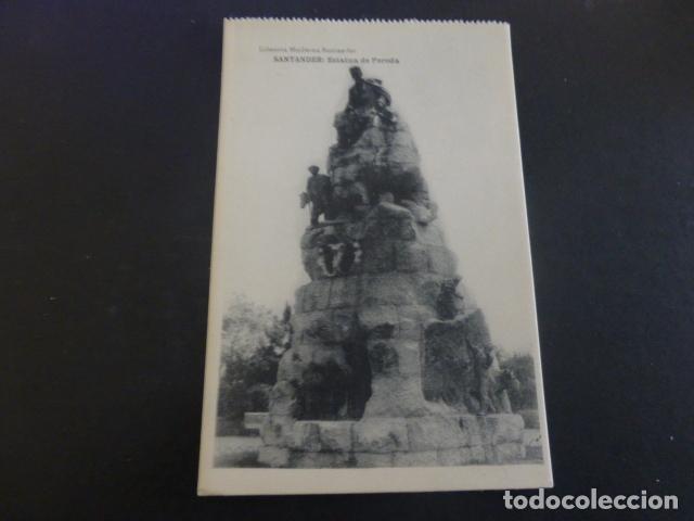 Postales: SANTANDER ESTATUA DE PEREDA - Foto 1