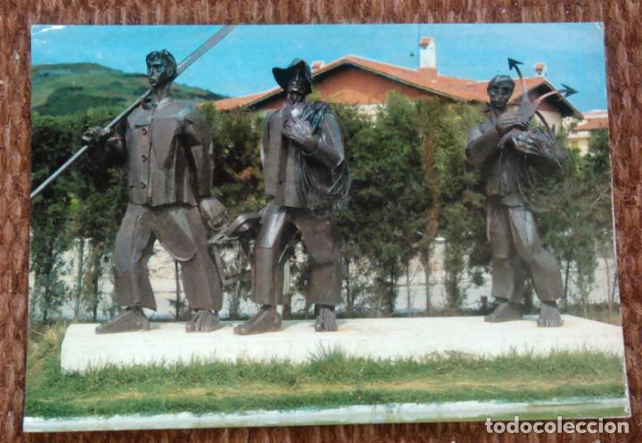 Postales: LAREDO - SANTANDER - MONUMENTO AL PESCADOR - Foto 1