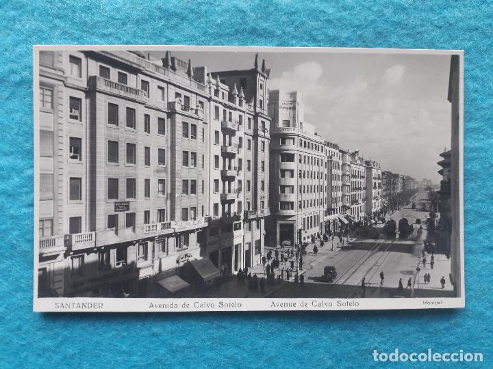 Postales: Santander. Avenida de Calvo Sotelo. - Foto 1